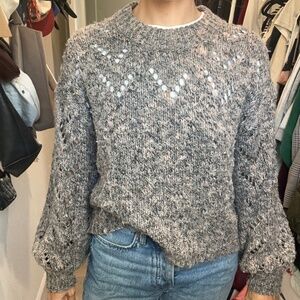 Madewell wool blend knit sweater